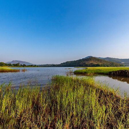 Saffronstays Lakeview Nivara - Farm Stay Villa With Private Pool Near 浦那 外观 照片
