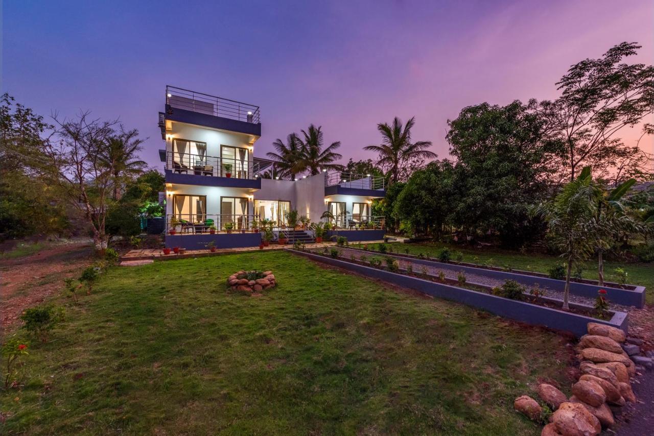 Saffronstays Lakeview Nivara - Farm Stay Villa With Private Pool Near 浦那 外观 照片